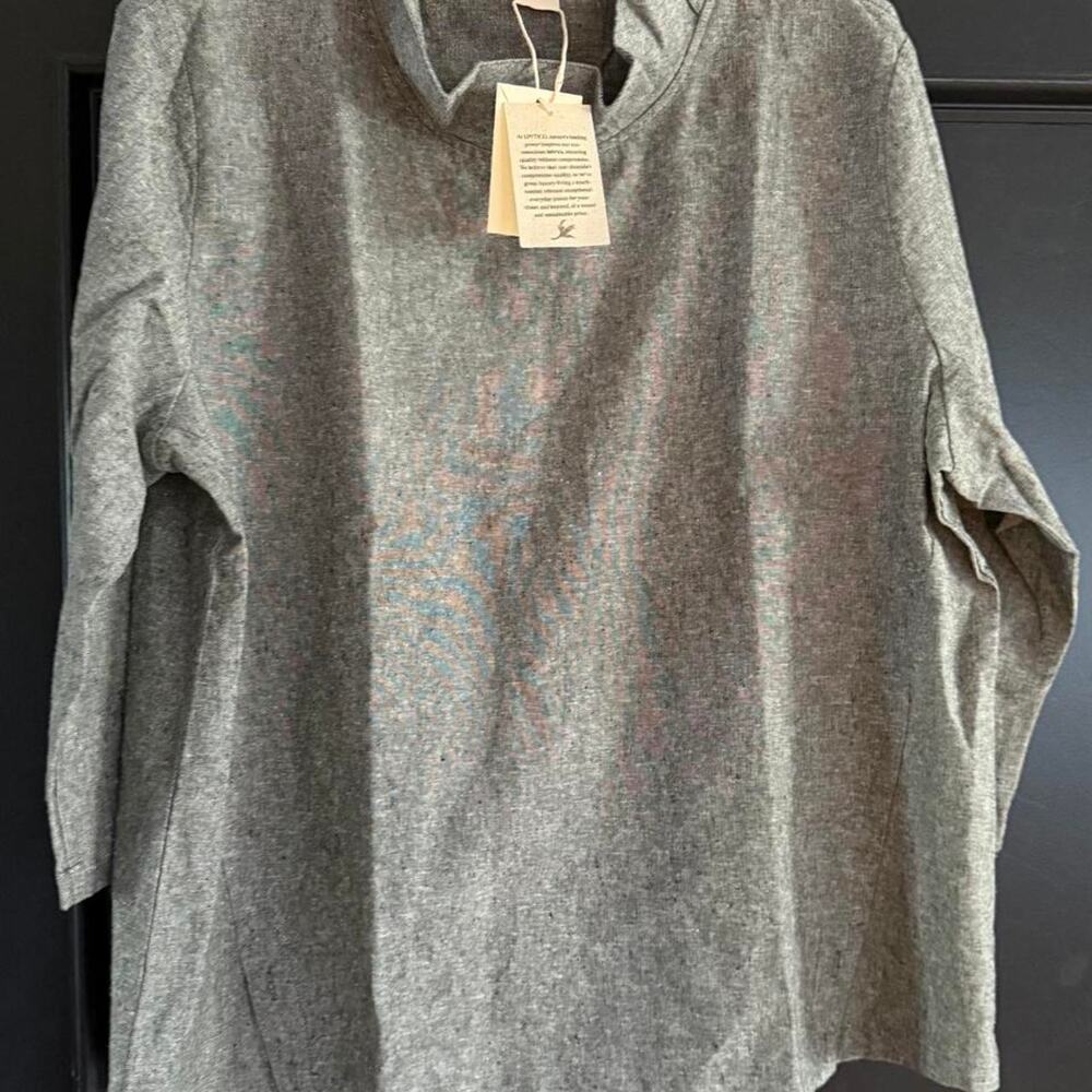 Nwt lintico gray oversized tunic